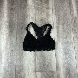 Aerie Black Eyelet‎ Bralette